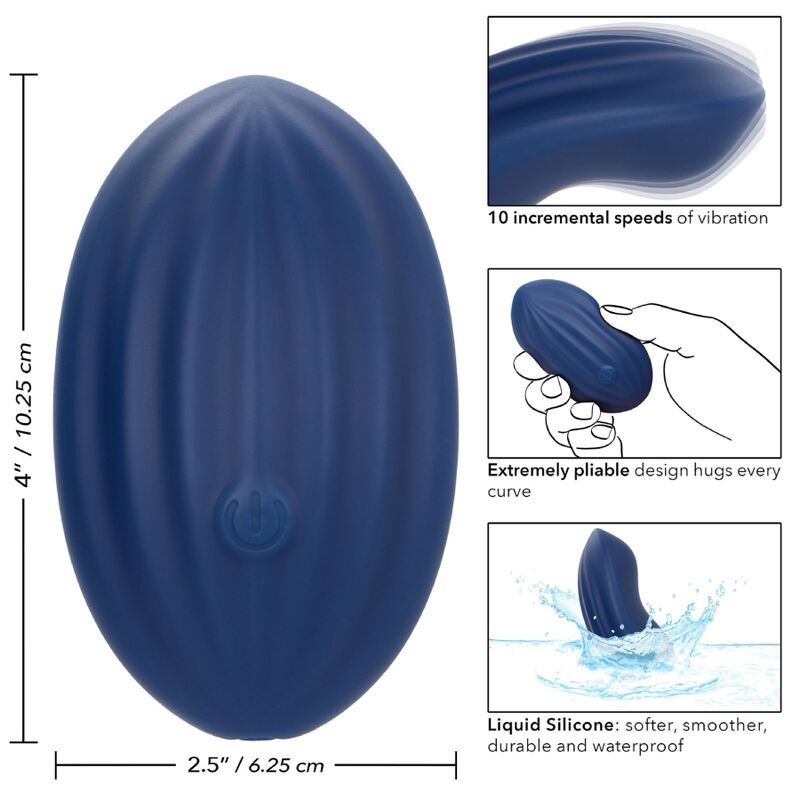 CALEXOTICS - Cashmere Velvet Curve G-punktsvibrator