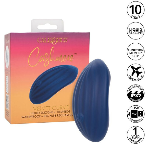 CALEXOTICS - Cashmere Velvet Curve G-punktsvibrator