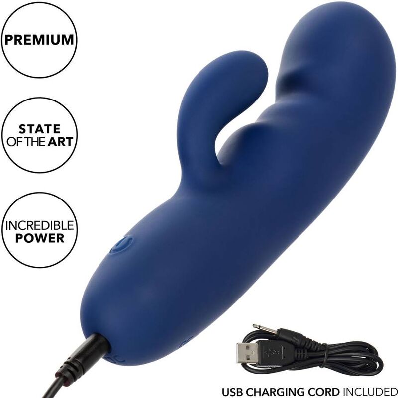 CALEXOTICS - Cashmere Silk Duo Dobbelmotor G-punktsvibrator