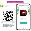 PRETTY LOVE - Abner App-styrt vibratoregg Lilla
