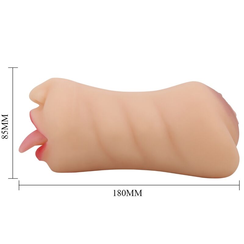 CRAZY BULL - Sarah Vagina-masturbator med Dobbel Åpning