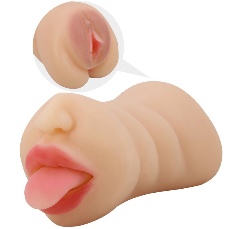 CRAZY BULL - Sarah Vagina-masturbator med Dobbel Åpning