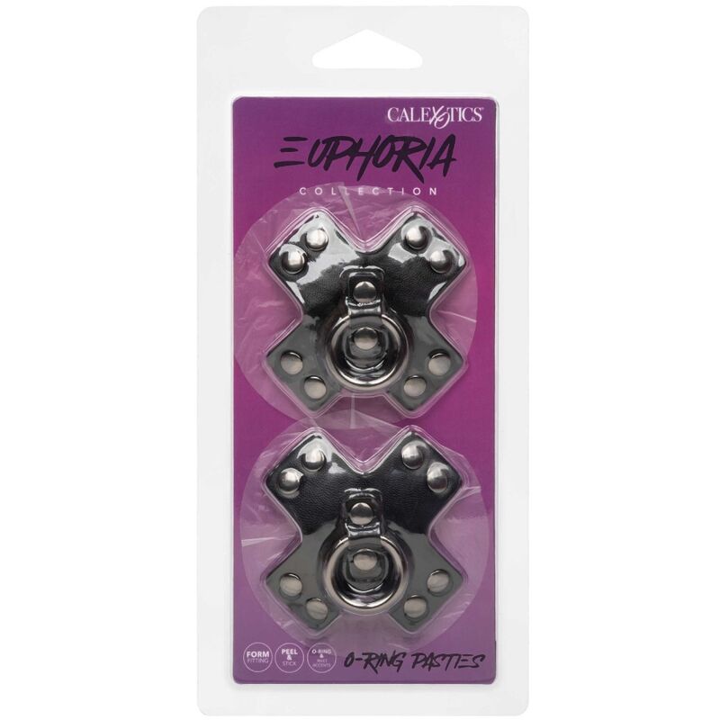 CALEXOTICS - Euphoria Brystdekkener med O-Ring