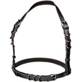 CALEXOTICS - Euphoria Halterneck-Harness med Spenne Sort Plus Size