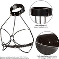 CALEXOTICS - Euphoria Multi-kjede halsbånd-harness