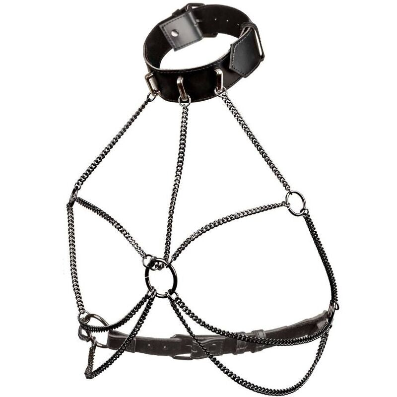 CALEXOTICS - Euphoria Multi-kjede halsbånd-harness