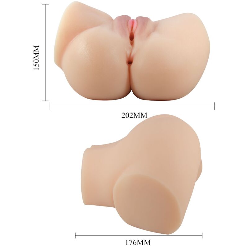 CRAZY BULL - Emilia Vibrerende masturbator Vagina & Anus