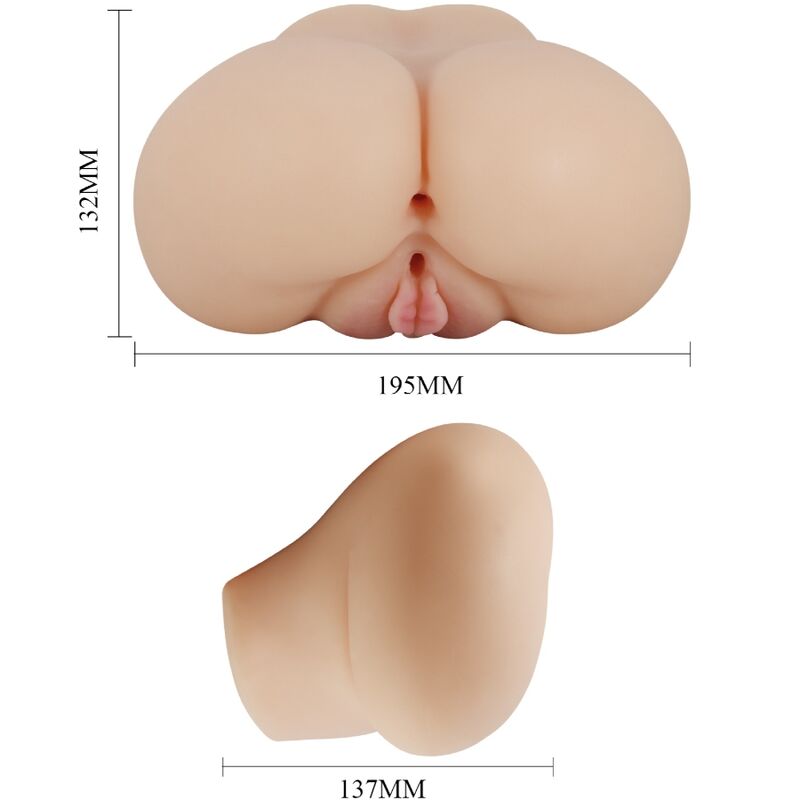 CRAZY BULL - Luna Vibrerende masturbator Vagina & Anus