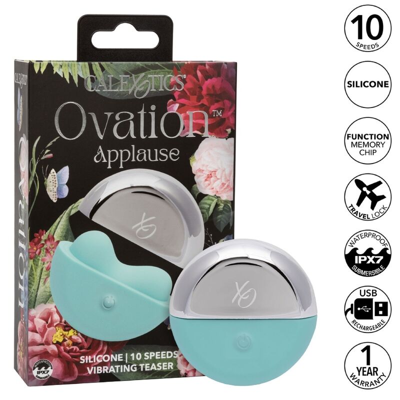 CALEXOTICS - Ovation Applause Klitorisstimulator Aquagrønn