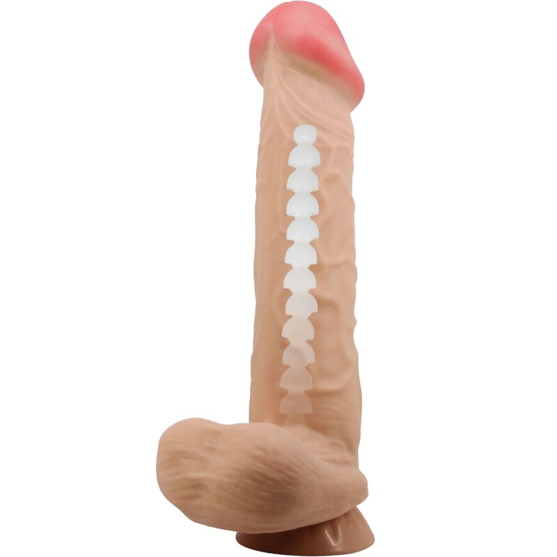 PRETTY LOVE - Sliding Skin Realistisk Dildo med Sugekopp Hud 26 cm