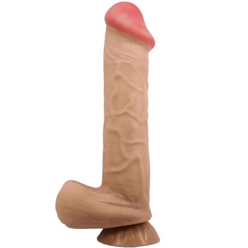 PRETTY LOVE - Sliding Skin Realistisk Dildo med Sugekopp Hud 26 cm