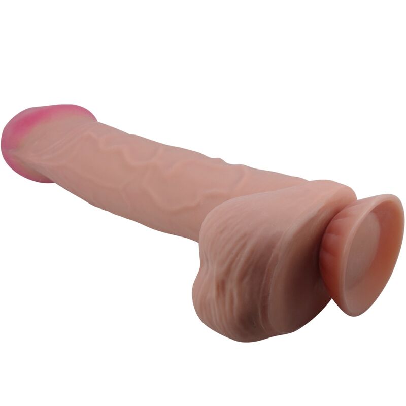 PRETTY LOVE - Sliding Skin Realistisk dildo med sugekopp 26 cm