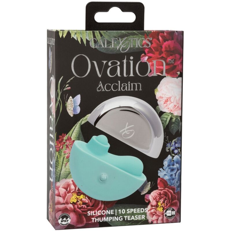 CALEXOTICS - Ovation Acclaim Klitorisstimulator Aquagrønn