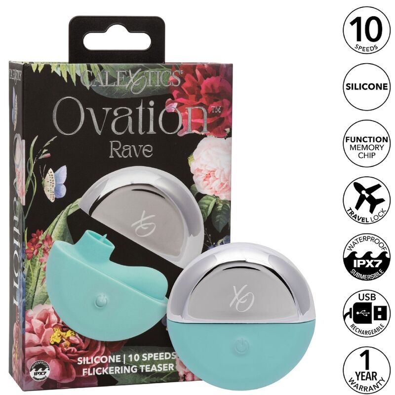 CALEXOTICS - Ovation Rave Klitorisstimulator Akvagrønn