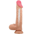 PRETTY LOVE - Sliding Skin Realistisk dildo med sugekopp 24 cm