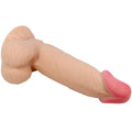 PRETTY LOVE - Sliding Skin Realistisk dildo med sugekopp 19,4 cm