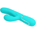 PRETTY LOVE - Perlita 3-i-1 G-punktsvibrator Akvagrønn