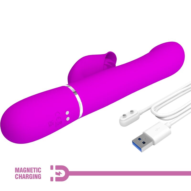 PRETTY LOVE - Rabbitvibrator med kuler