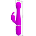 PRETTY LOVE - Dejon 3-i-1 Rabbitvibrator