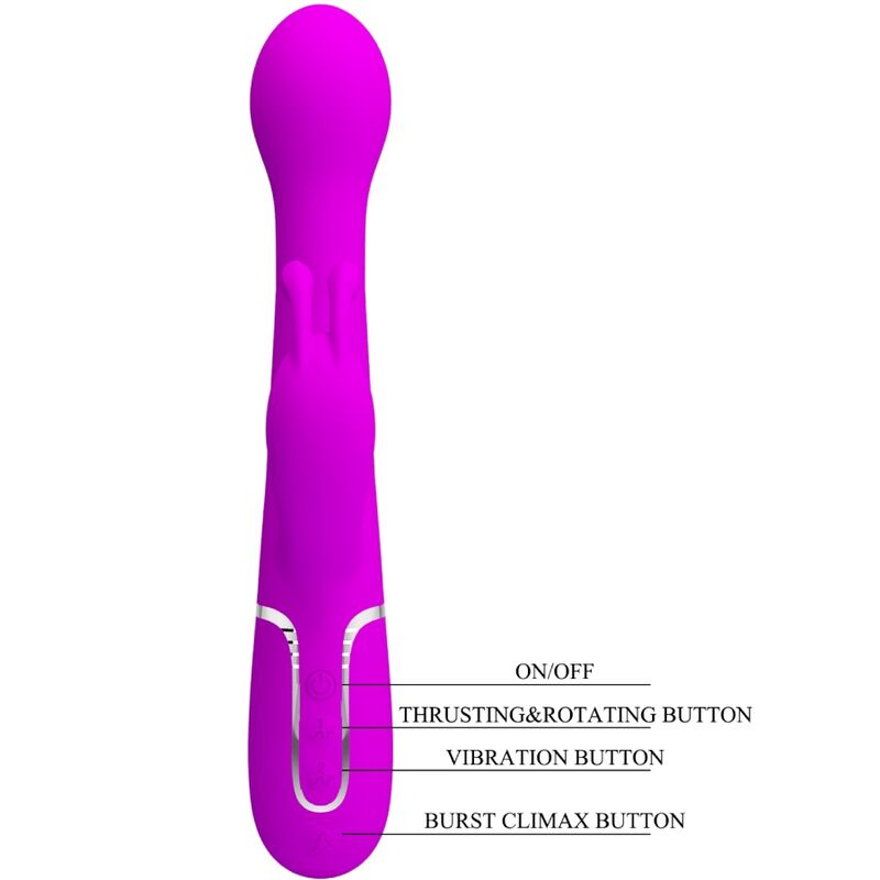 PRETTY LOVE - Dejon 3-i-1 Rabbitvibrator