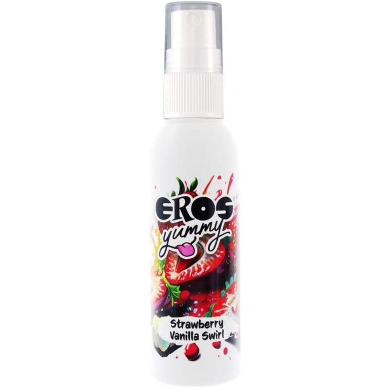 EROS - Yummy Kyssbar Kroppsspray Jordbær & Vanilje 50 ml