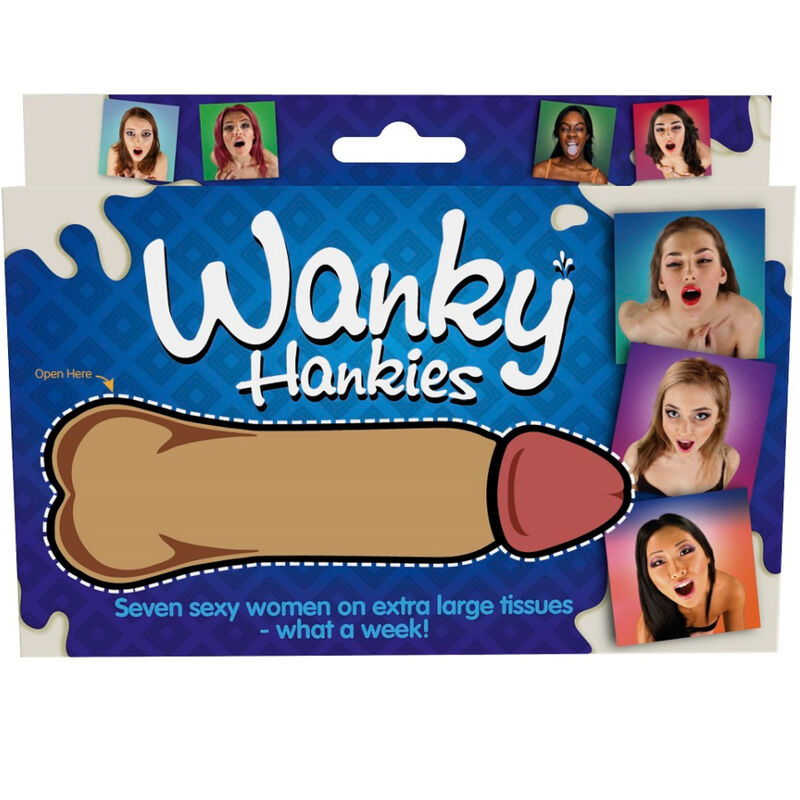 SPENCER & FLEETWOOD - Wanky Hankies 7 ekstra store lommetørklær til dame