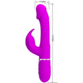 PRETTY LOVE - Kampas Rabbitvibrator 3-i-1 med tunge