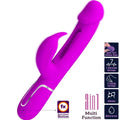 PRETTY LOVE - Kampas Rabbitvibrator 3-i-1 med tunge