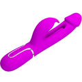 PRETTY LOVE - Kampas Rabbitvibrator 3-i-1 med tunge