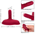 CALEXOTICS - Dual Rider Ride-on Vibrator med Støt og Fjernkontroll