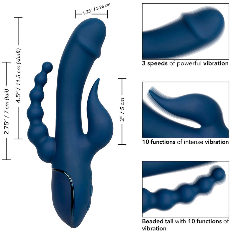 CALEXOTICS - Triple Orgasm Rabbitvibrator