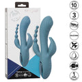 CALEXOTICS - Triple Ecstasy Rabbitvibrator med støt