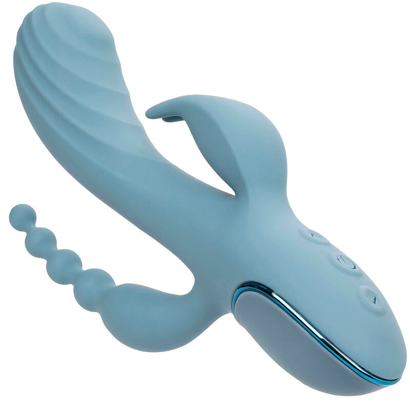 CALEXOTICS - Triple Ecstasy Rabbitvibrator med støt