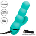 CALEXOTICS - Del Mar Diva Rabbitvibrator Aquagrønn