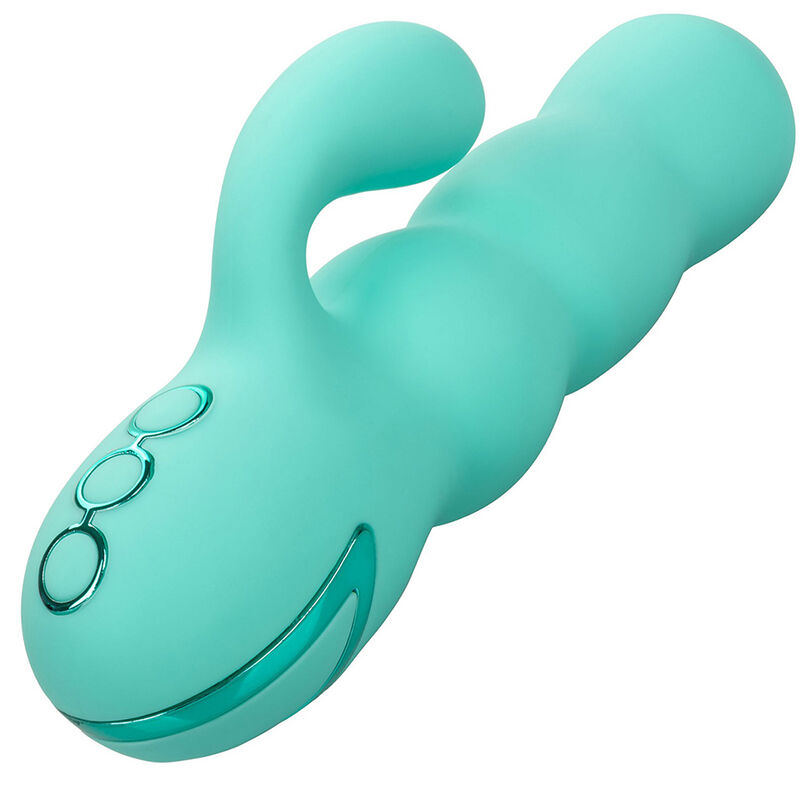 CALEXOTICS - Del Mar Diva Rabbitvibrator Aquagrønn