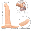 CALEXOTICS - Performance Maxx Dual Penetrator Penisring med analprobe