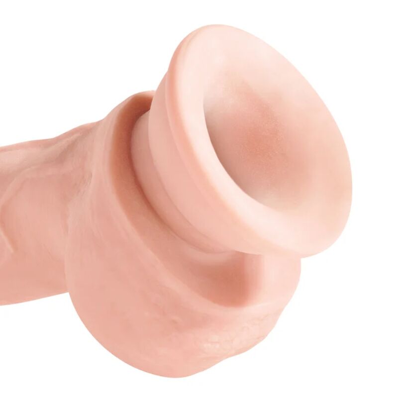 KING COCK - Triple Density Realistisk Dildo 18 cm