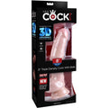 KING COCK - Triple Density Realistisk Dildo 18 cm