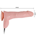 BAILE - Oppblåsbar Realistisk Dildo med Sugekopp 15 cm