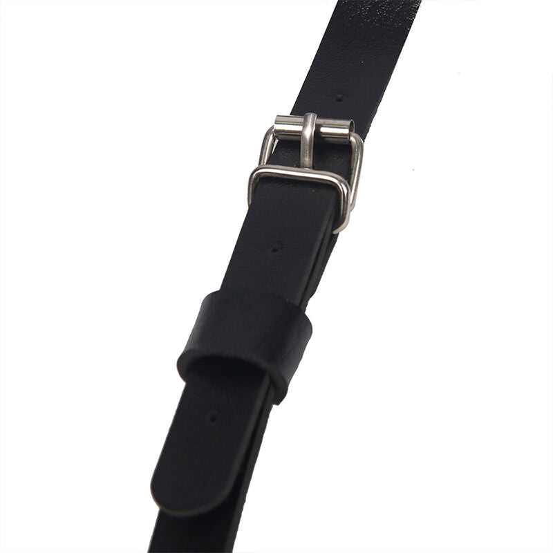 SUBBLIME - Body harness med justerbare stropper i lær