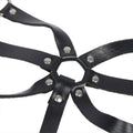 SUBBLIME - Body harness med justerbare stropper i lær