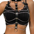 SUBBLIME - Bryst-Harness i Skinnlook med Kjeder