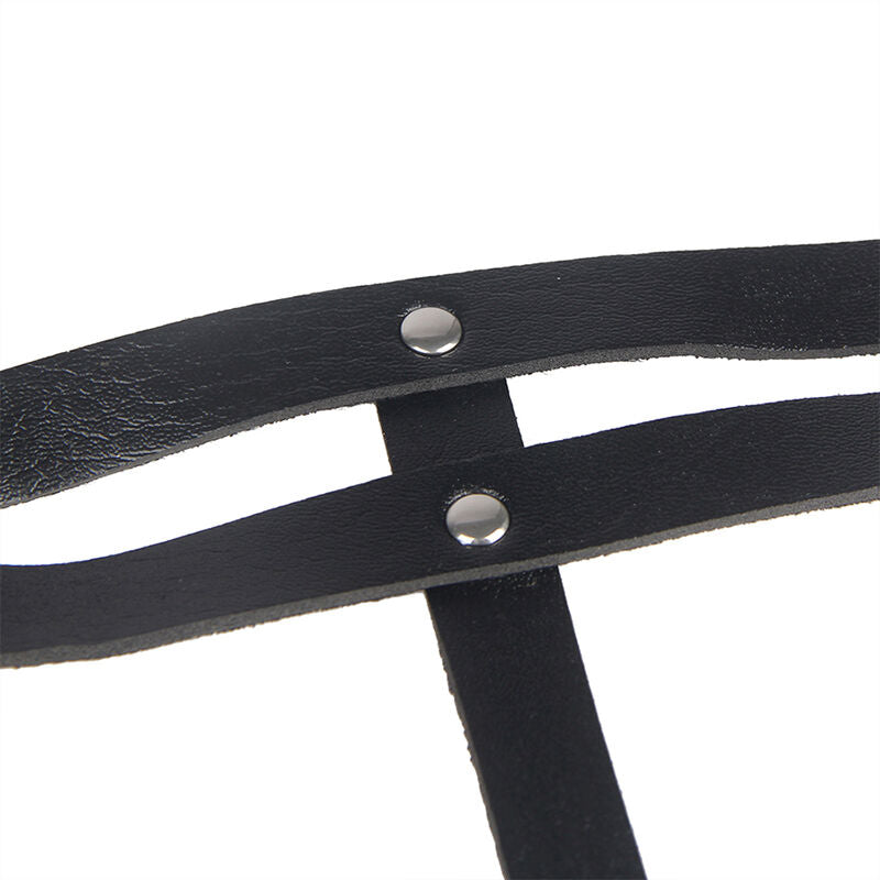 SUBBLIME - Kjedebelte i Skinnlook med Ring