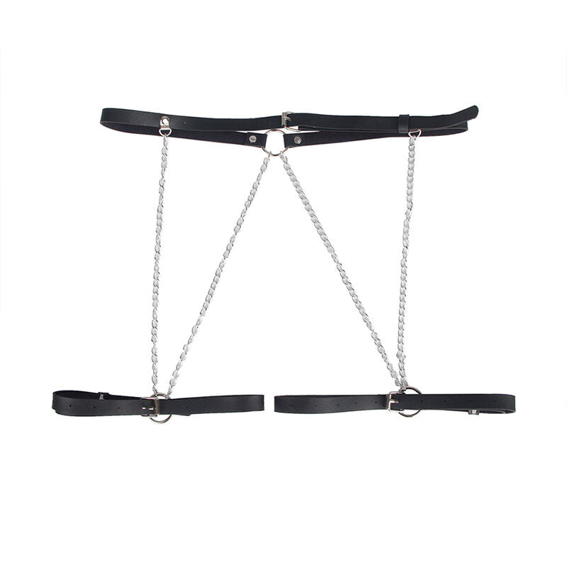SUBBLIME - Belte-Harness i Skinnlook