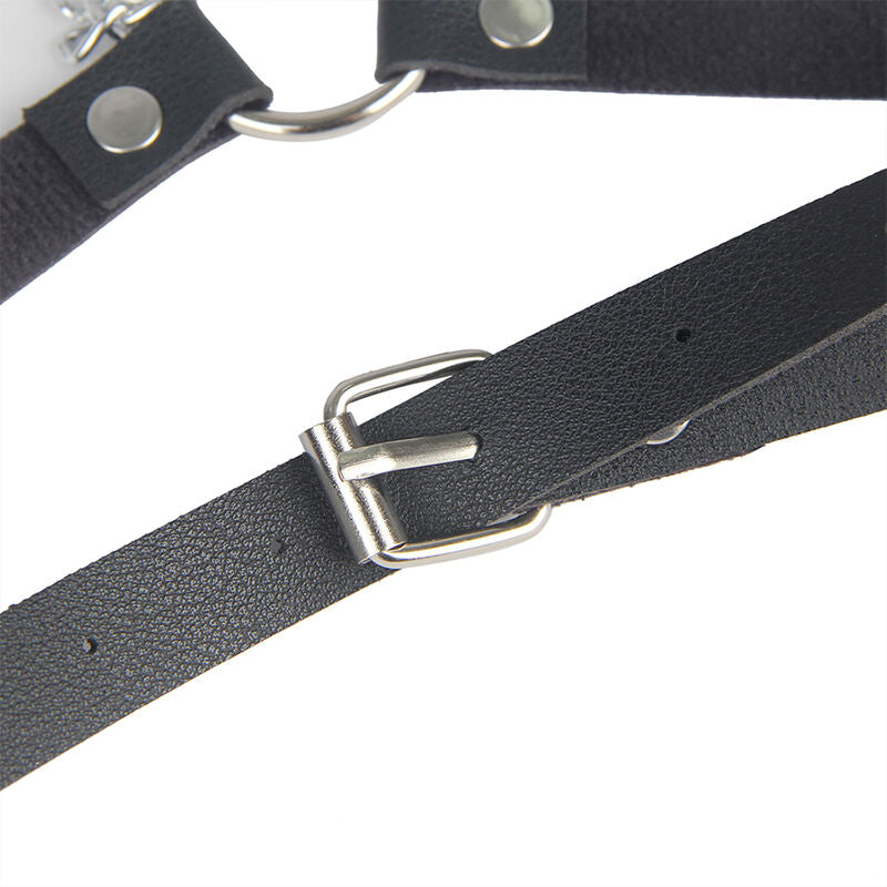 SUBBLIME - Belte-Harness i Skinnlook