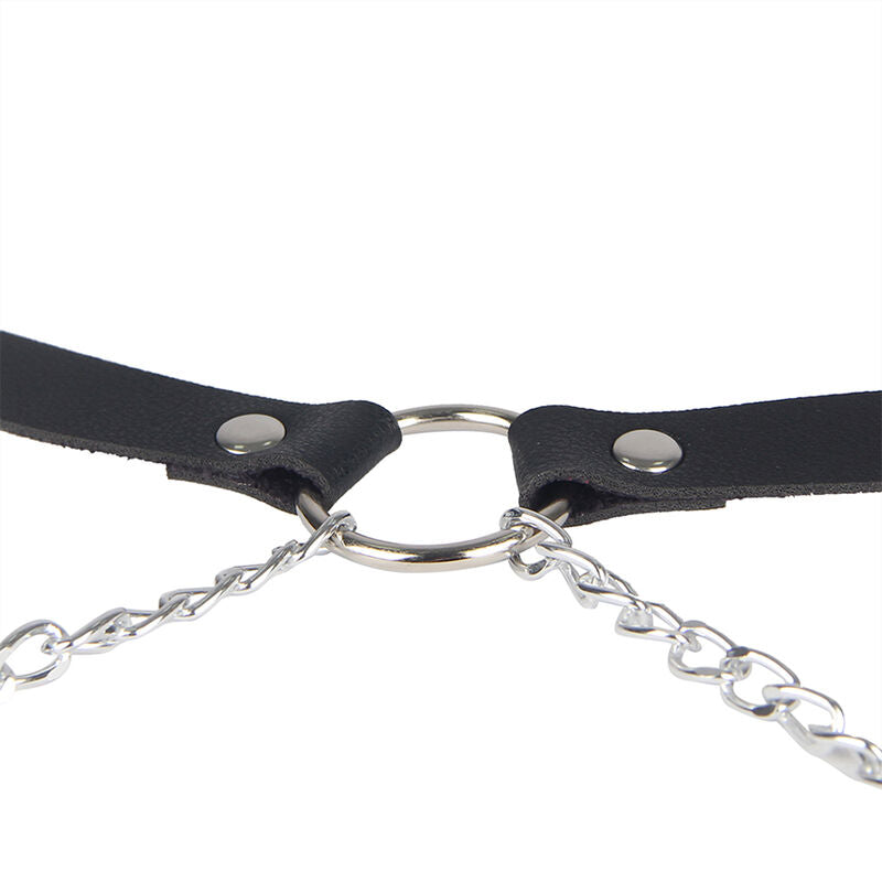 SUBBLIME - Belte-Harness i Skinnlook