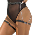 SUBBLIME - Belte-Harness i Skinnlook