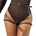 SUBBLIME - Belte-Harness i Skinnlook
