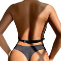 SUBBLIME - Body harness med store ringer og kjeder