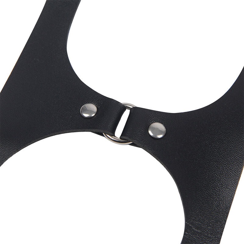 SUBBLIME - Helkropps-Harness med Skinnspenner